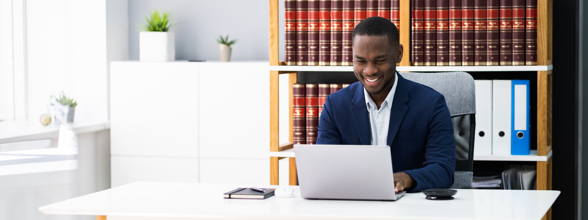African American Lawyer Or Judge. Legal