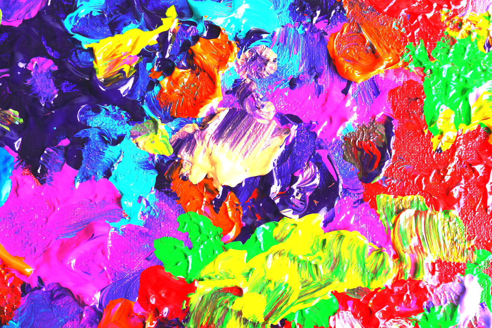 Colorful Abstract Painted Background