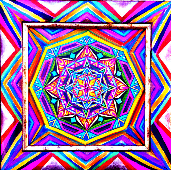 Mandala Art Painting