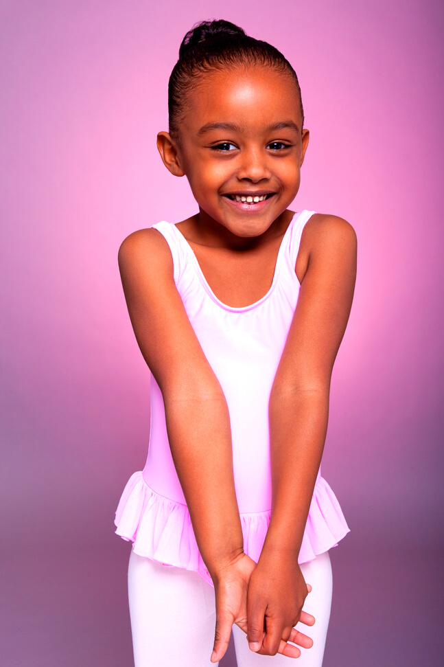 Cute Little African-American Girl